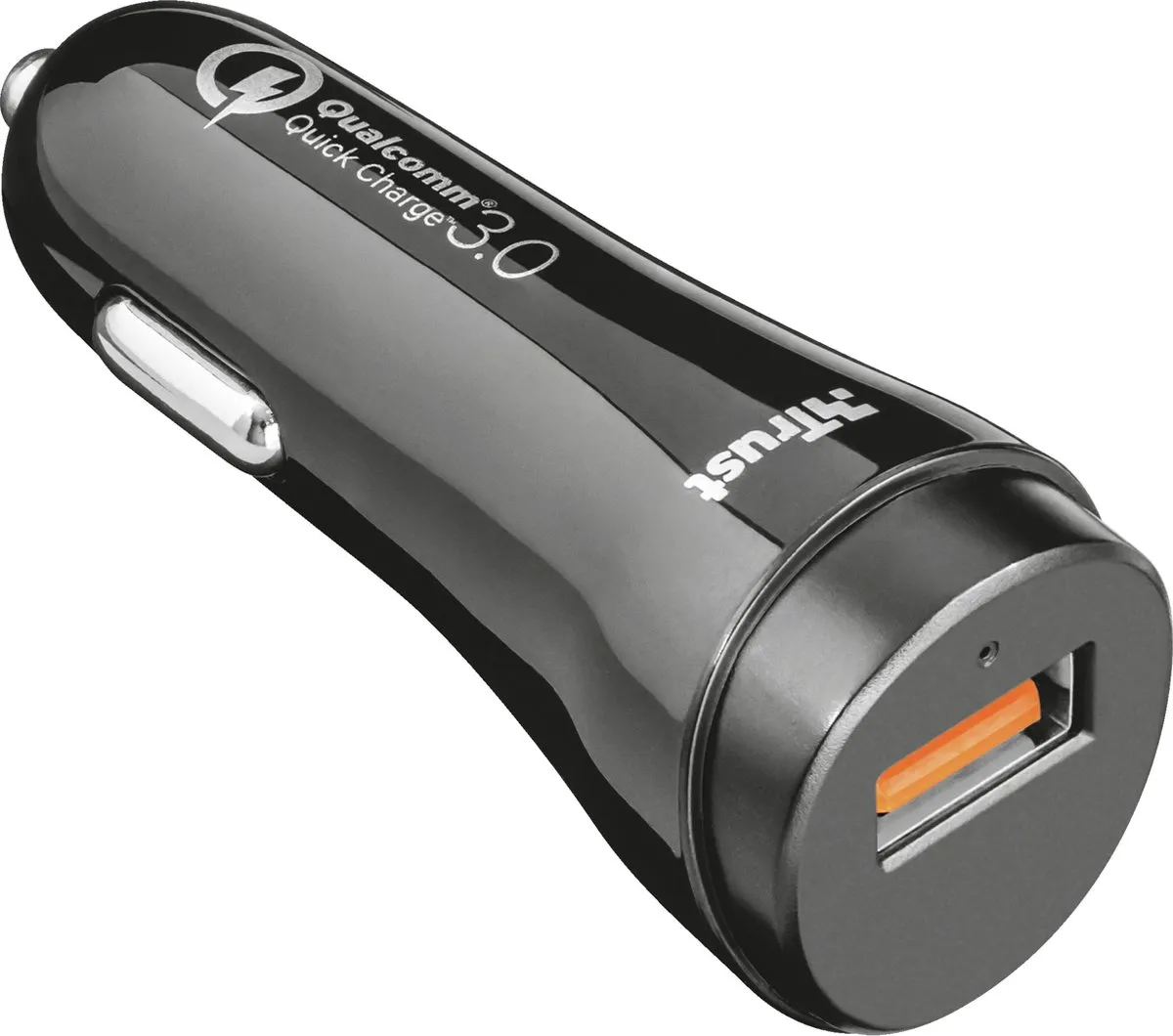 Trust 21819 USB Autooplader QC3.0 - 12W - Zwart