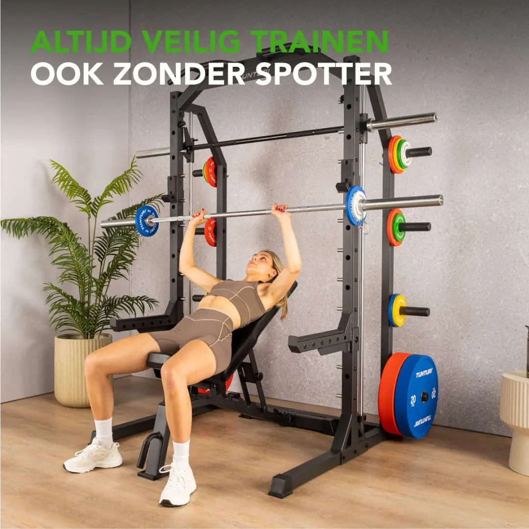 Tunturi SM70 Smith Machine Krachtstation - 300kg