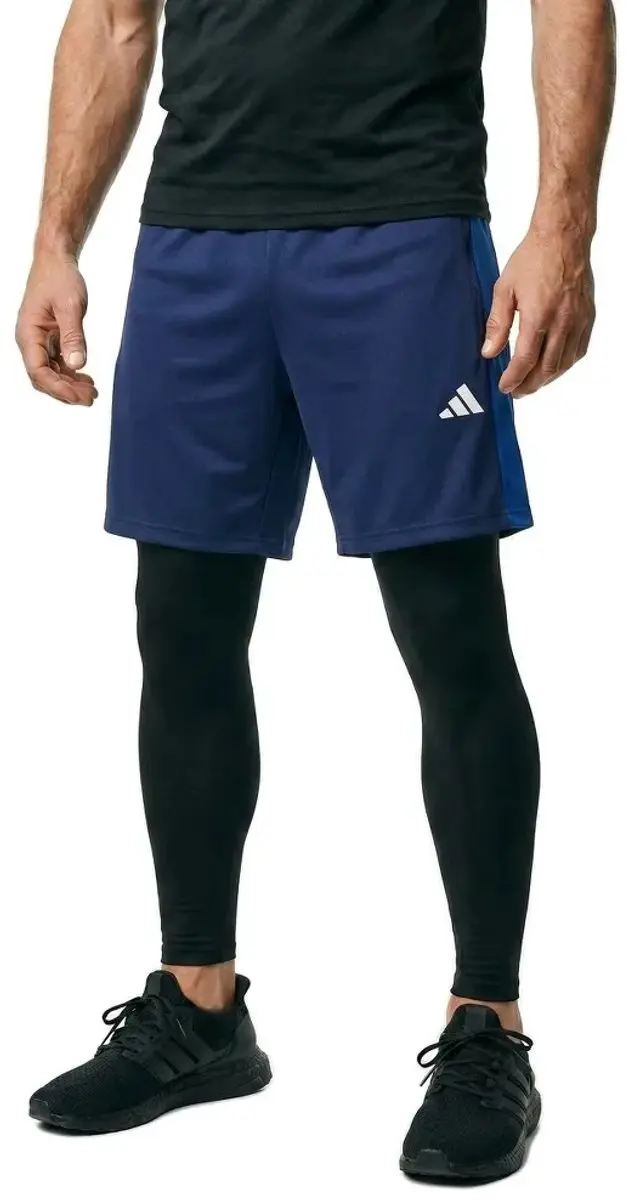 Adidas Workout Essentials Korte Broek 9" - L - Dark Blue