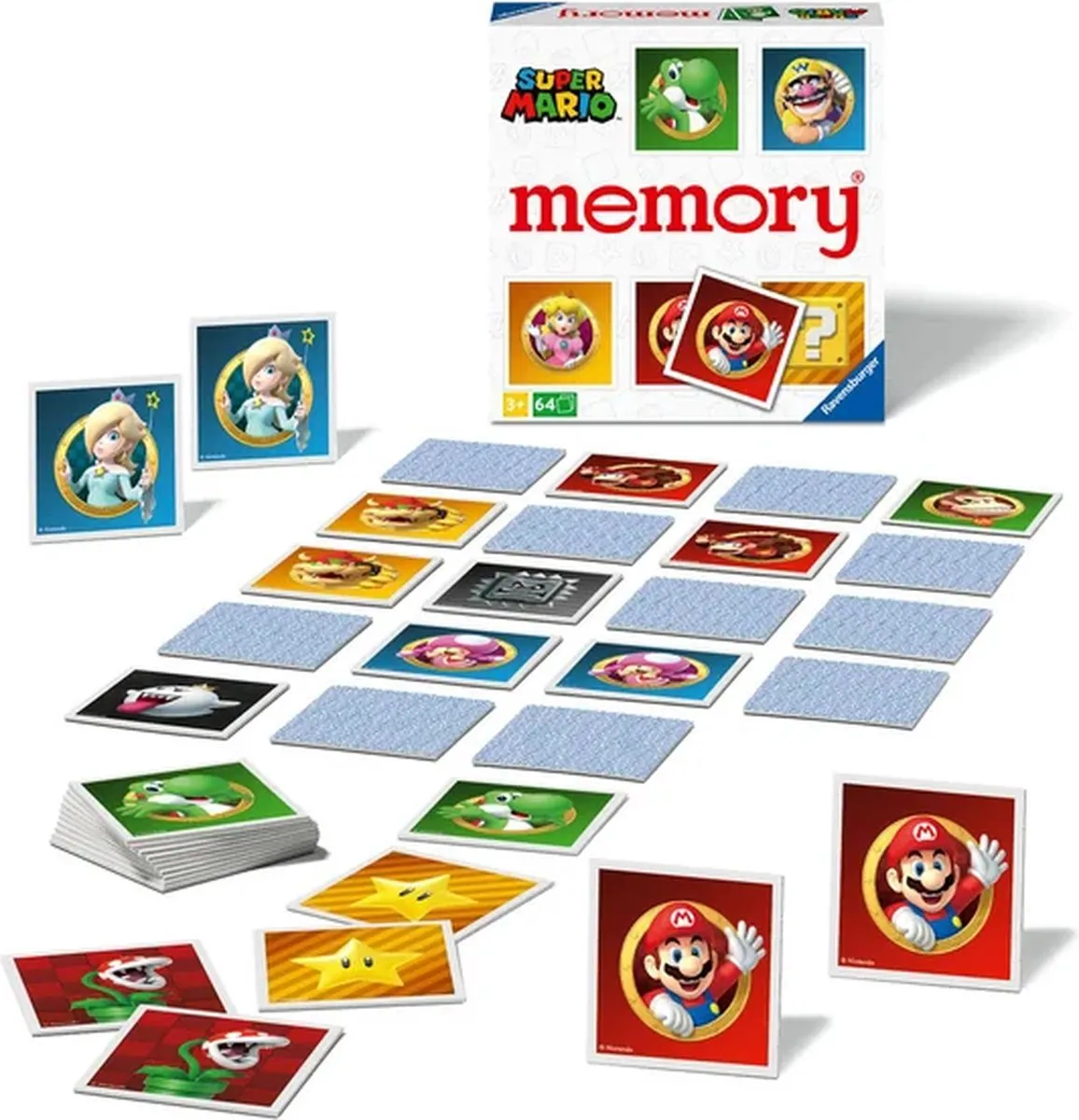 Ravensburger Super Mario Memory 20925 - 2+ spelers - afbeelding 6 van 6