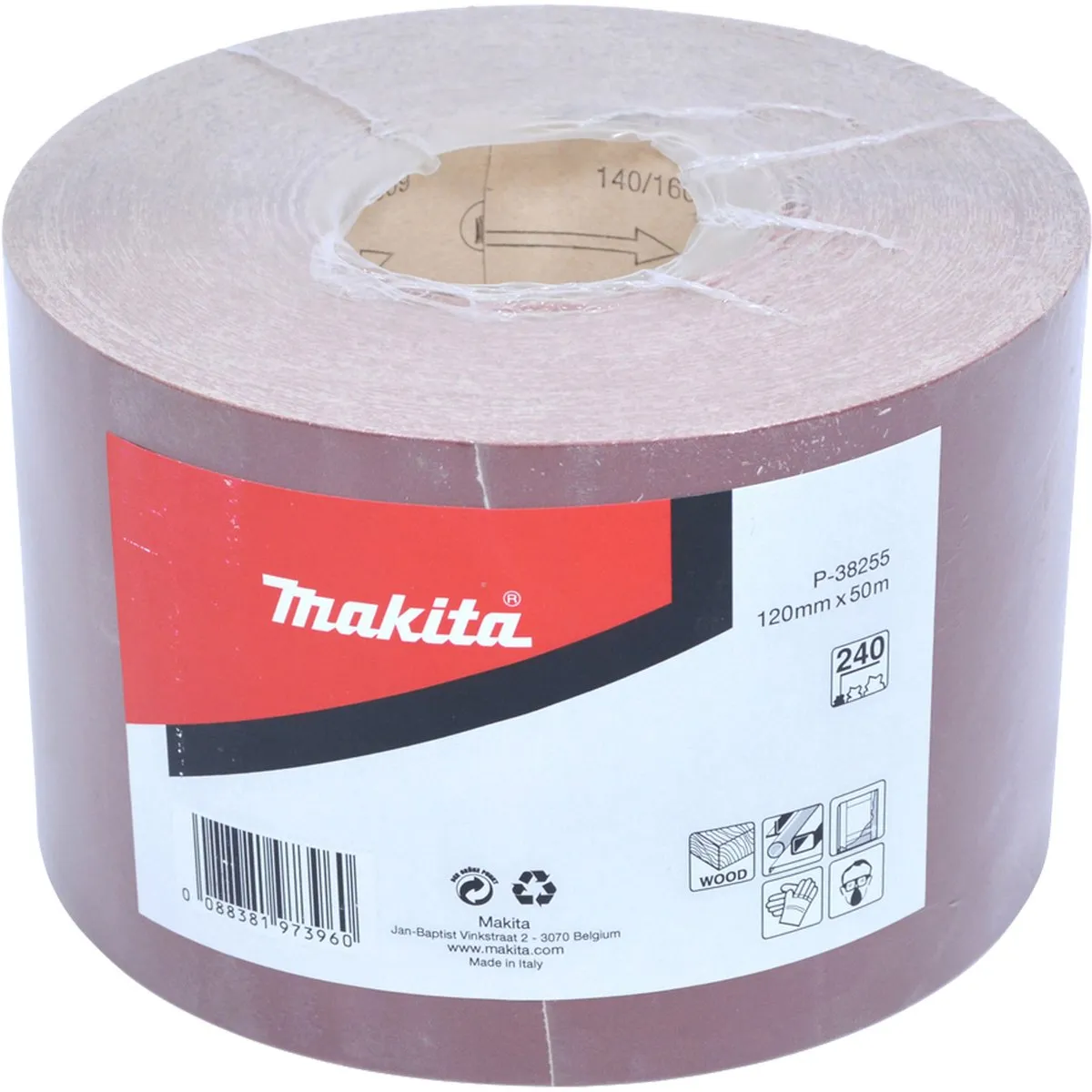 Makita Schuurpapierrol 120mm x 50m P-38255