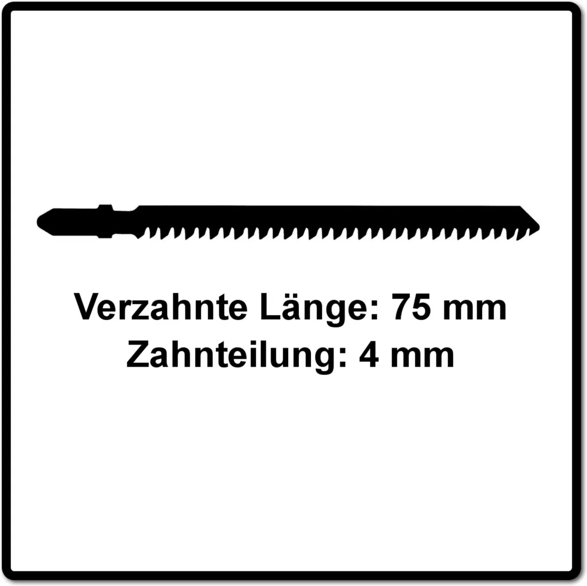 Festool S 75/4 Decoupeerzaagblad WOOD UNIVERSAL VE=20 - 204317