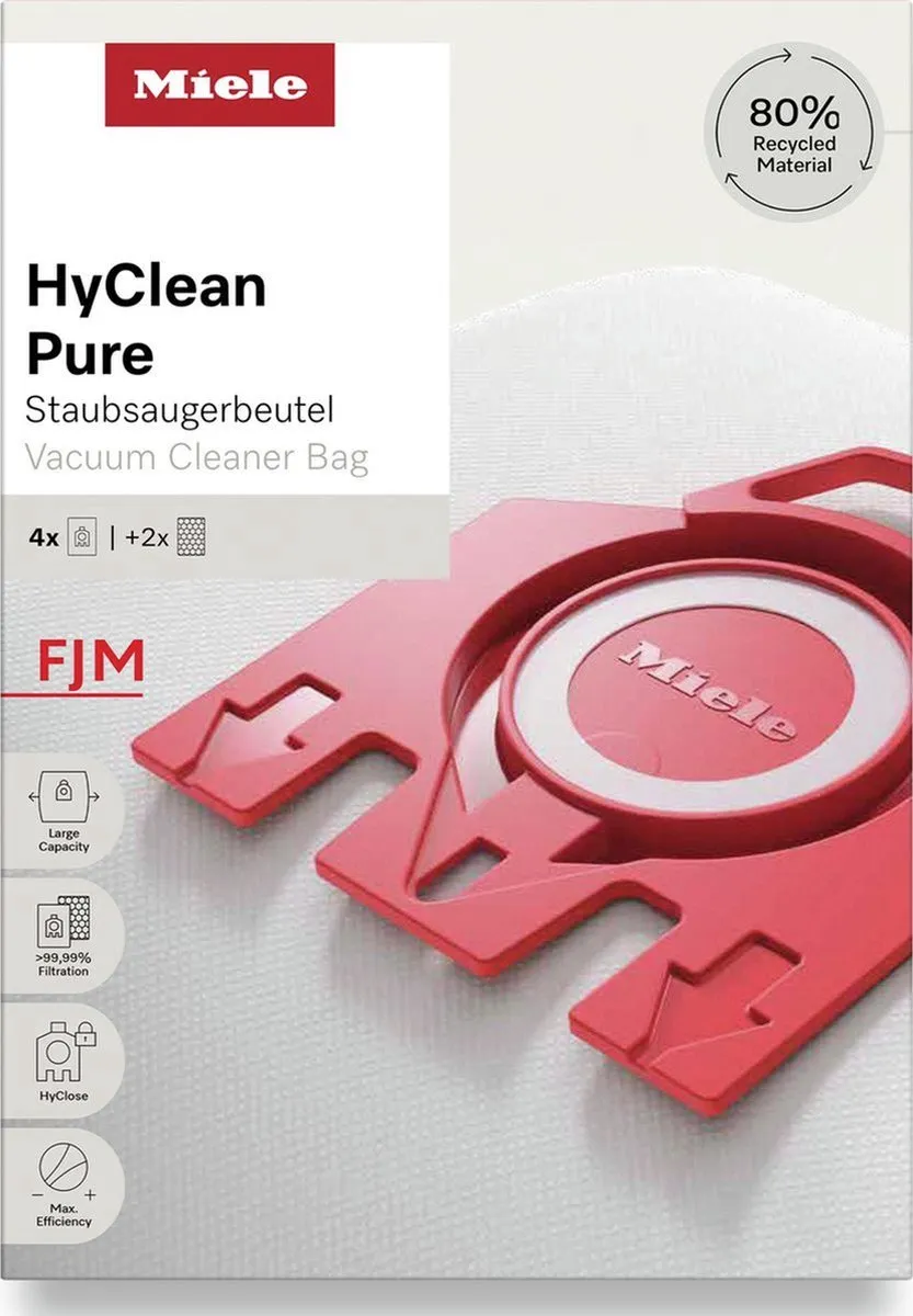 Miele HyClean 3D Efficiency FJM Stofzuigerzakken