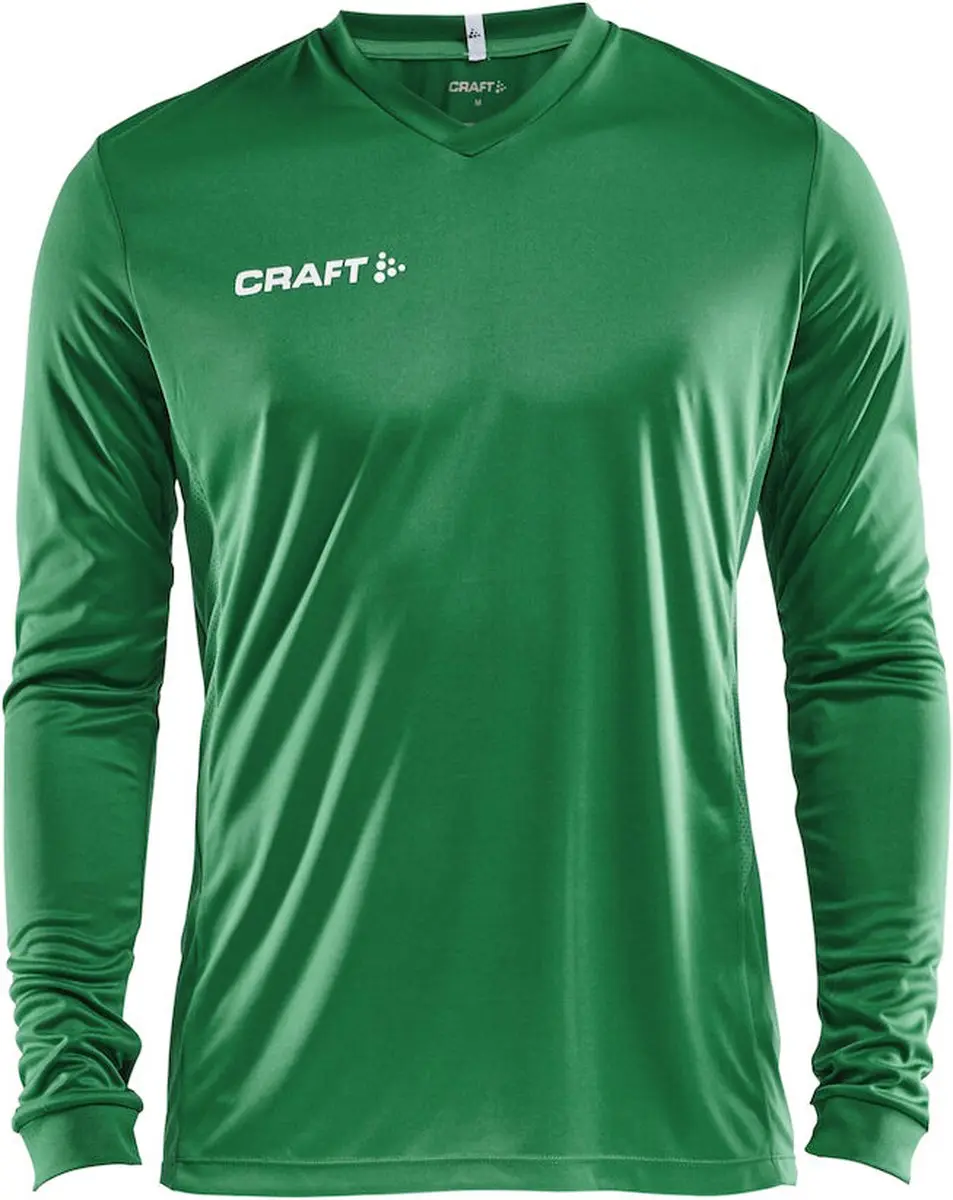 Craft Squad Jersey Solid LS Team Green