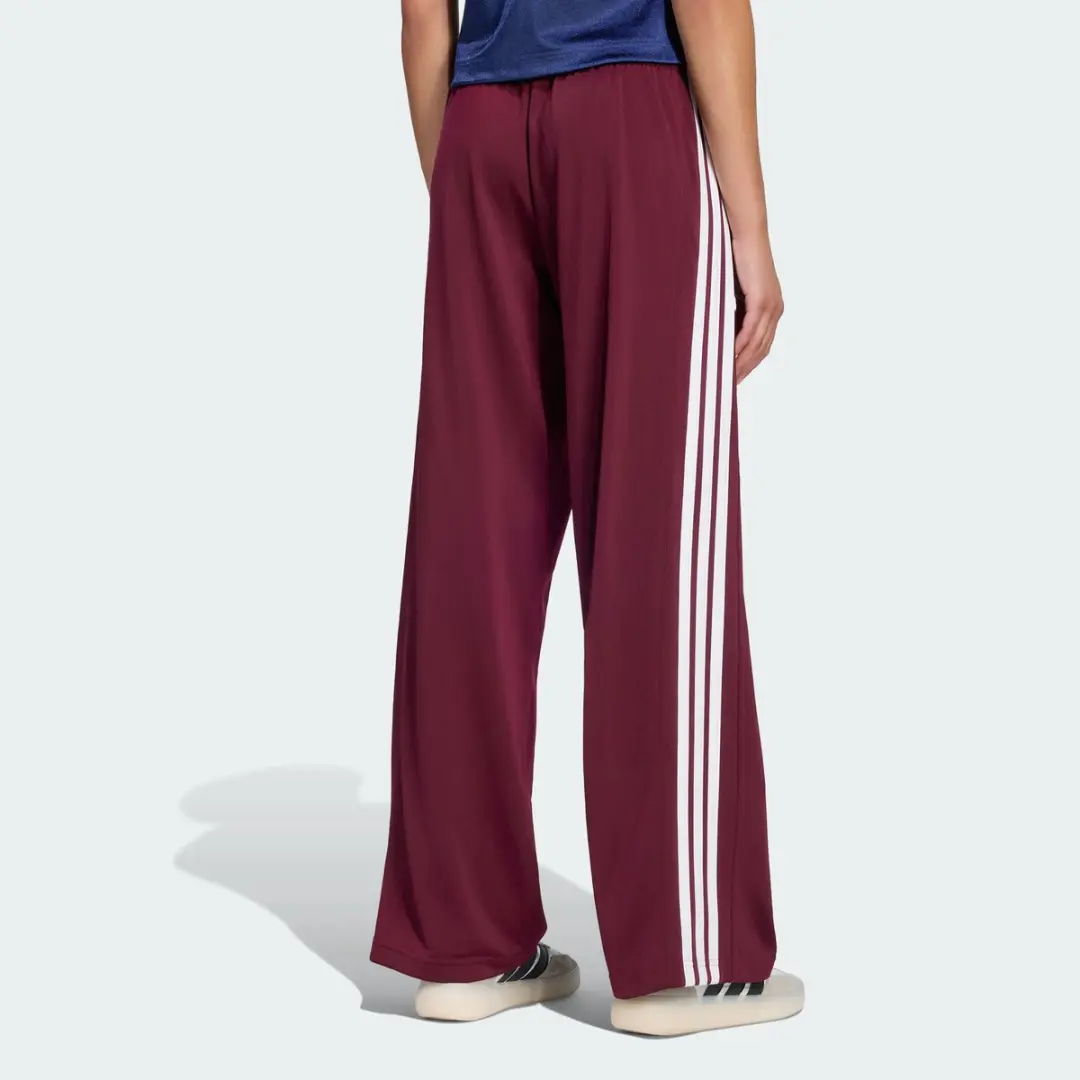 adidas Dayready Wide Leg Trainingsbroek KV1159 - L - Bordeaux