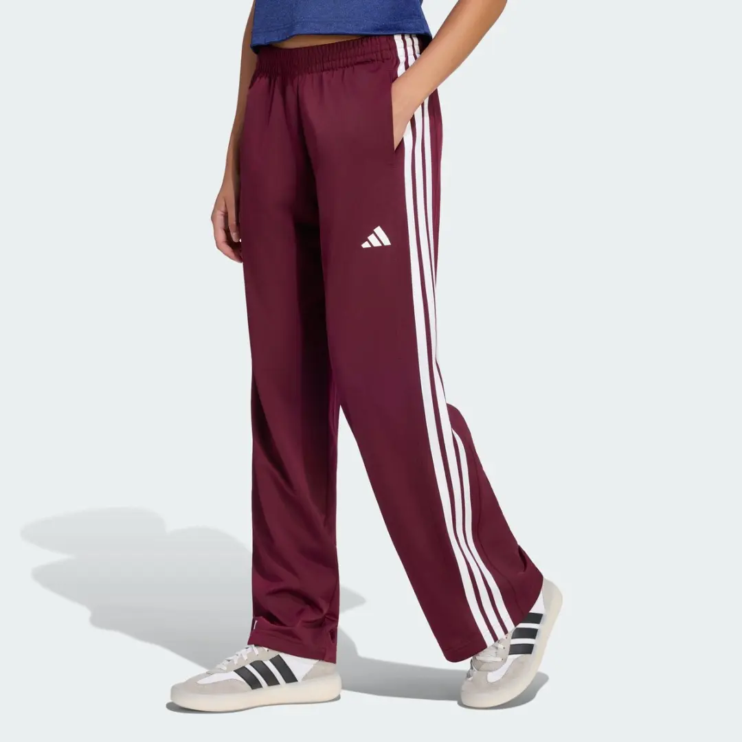 adidas Dayready Wide Leg Trainingsbroek KV1159 - L - Bordeaux - afbeelding 6 van 6