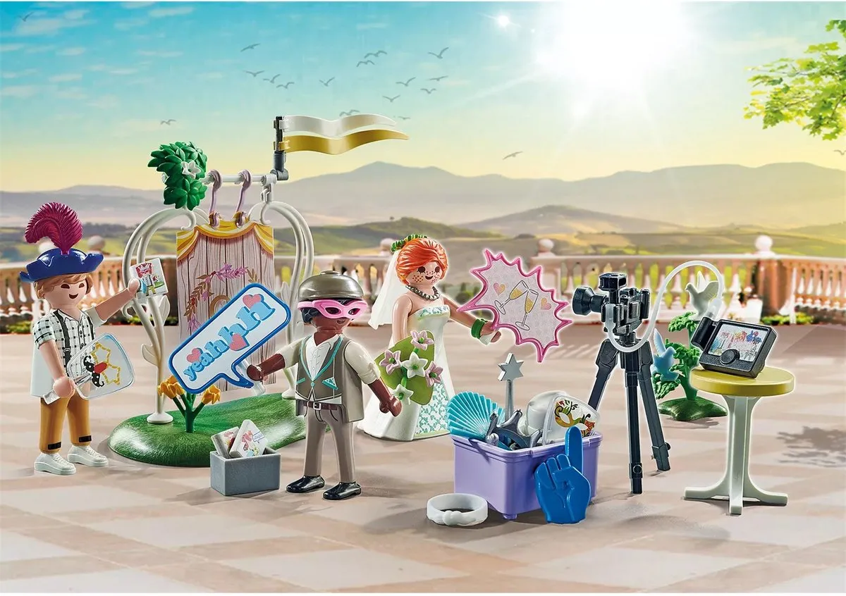 Playmobil City Life Bruidspaar met Camera 71367 - Multicolor