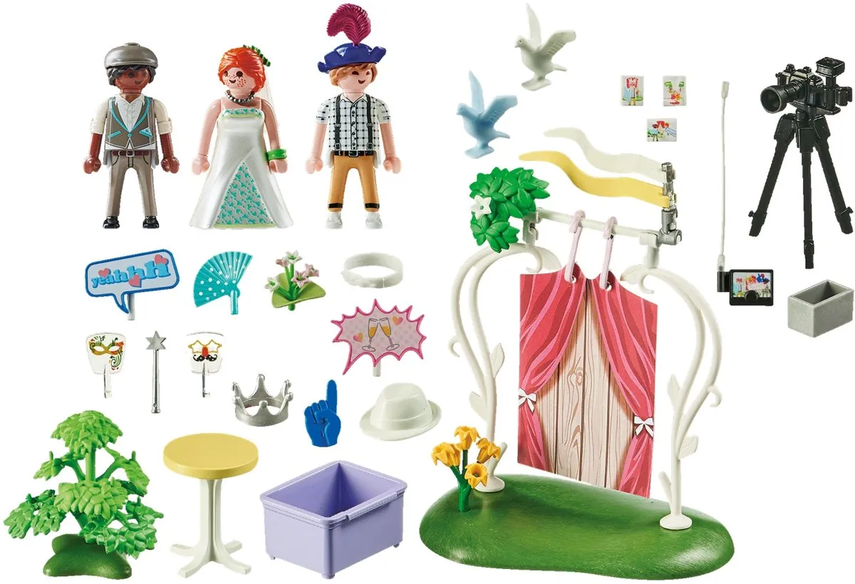 Playmobil City Life Bruidspaar met Camera 71367 - Multicolor