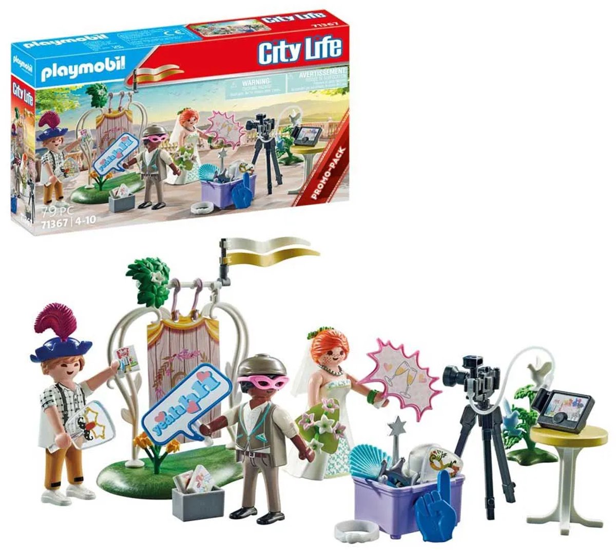 PLAYMOBIL City Life PROMO Bruidspaar met camera - 71367