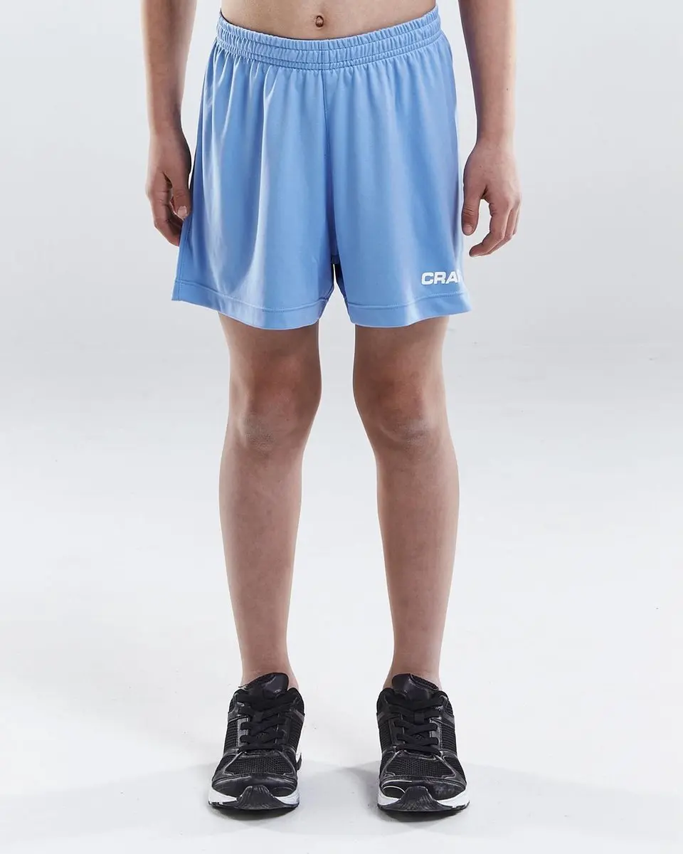 Craft Squad Short Sportbroek 158 - Junior - Blauw/Wit