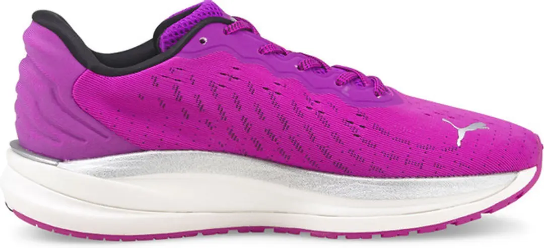 PUMA Magnify Nitro Dames Sportschoenen - Weg - Paars/Zwart