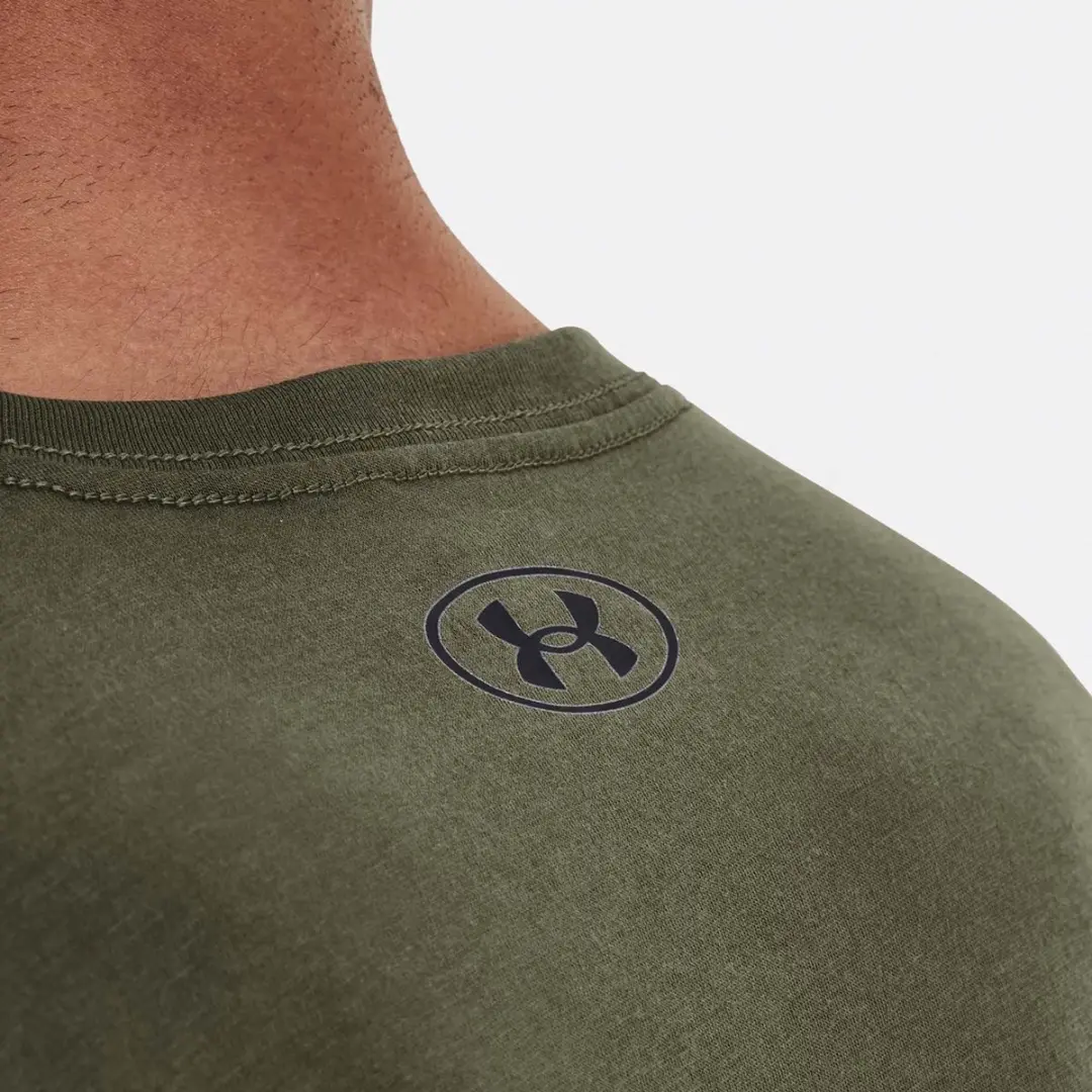 Under Armour UA M Sportstyle LC Heren Sportshirt 1326799-390 - XL - Groen