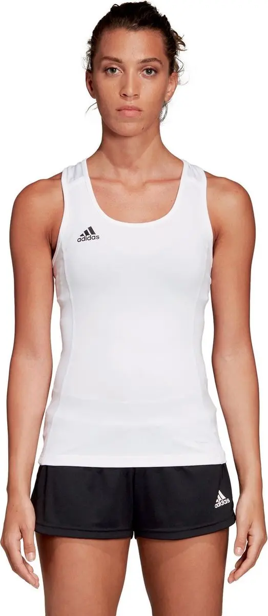 adidas T19 Tanktop Dames XL - Wit