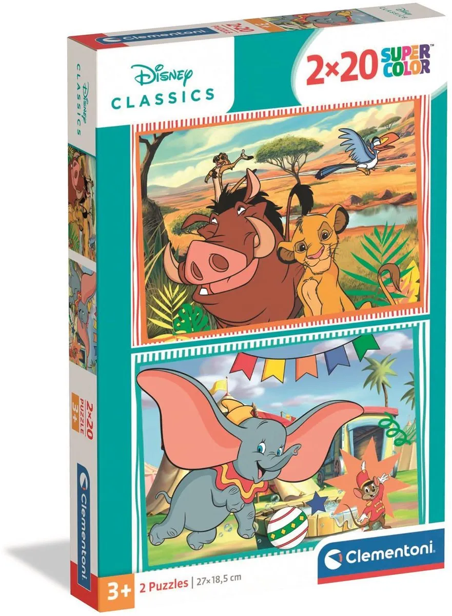 Clementoni Disney Classic Puzzel 60 Stuks