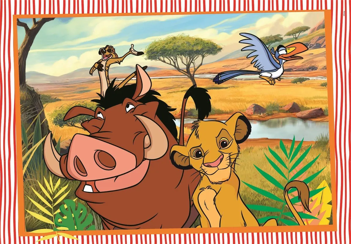 Clementoni Disney Classic Puzzel 60 Stuks - 40 Stuks (2x20)