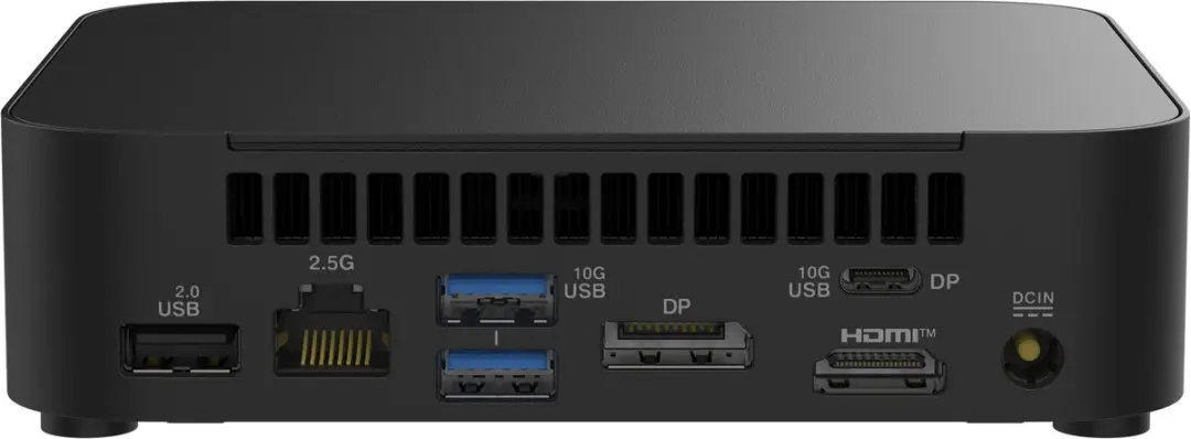 ASUS NUC 14 Essential RNUC14MNK3500002 Mini PC - Zwart - afbeelding 6 van 6