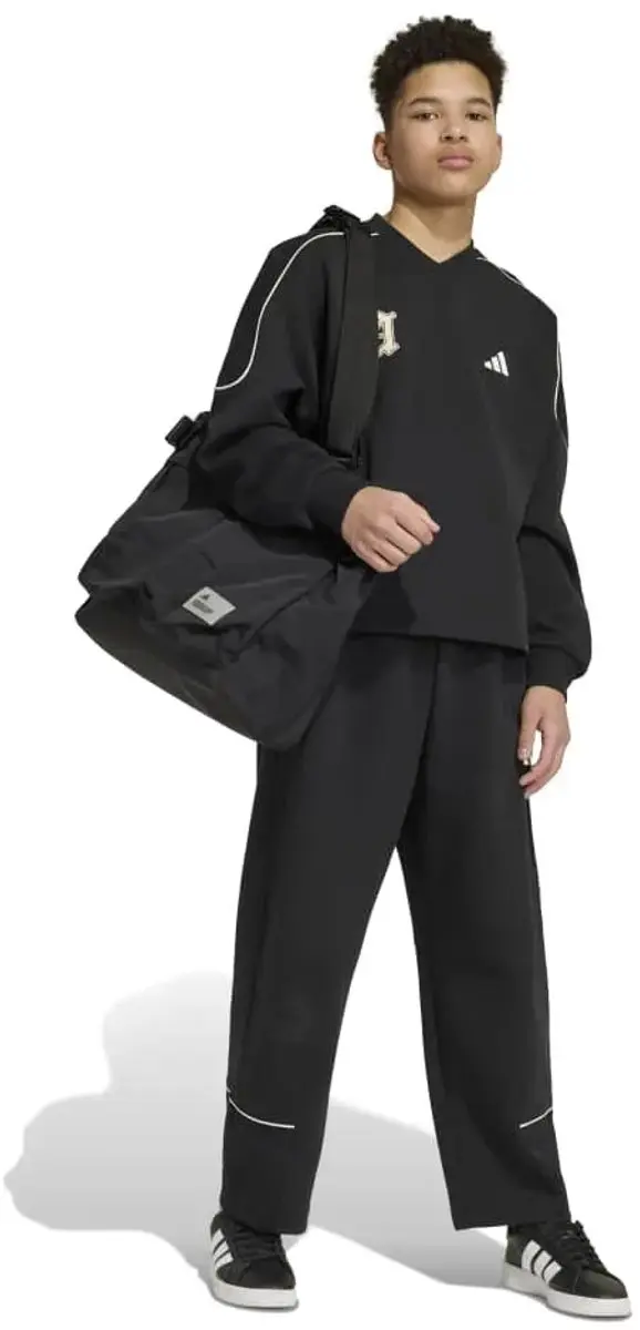 Adidas Stadium Spacer Track Trainingsbroek 134/140 - Zwart
