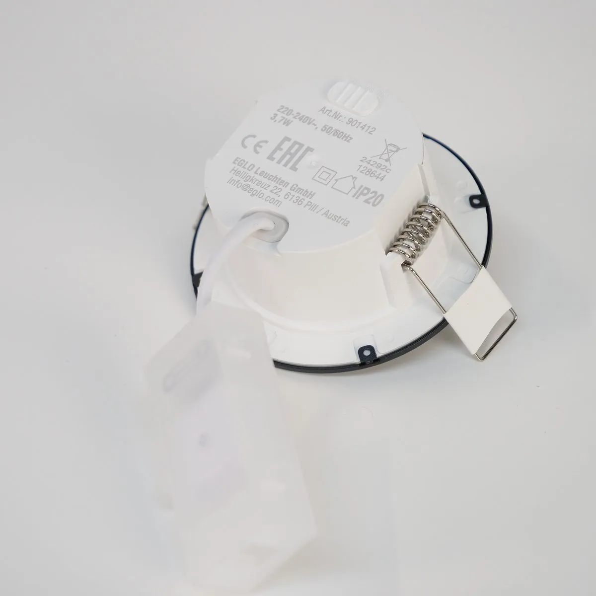 Eglo Fueva 6 Inbouwspot LED - Ø8.8cm Zwart