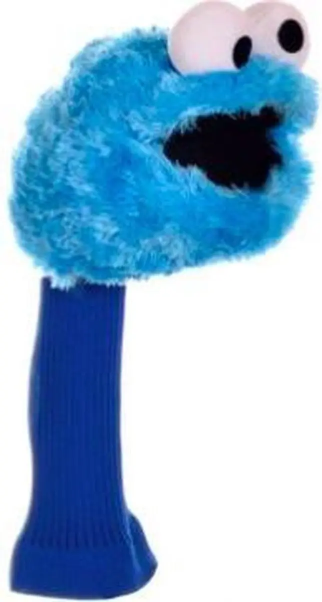 Legend Sesamstraat Headcover Driver Cookie Monster - Blauw