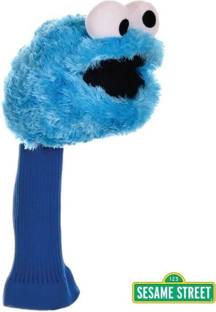 Legend Sesamstraat Headcover Driver Cookie Monster