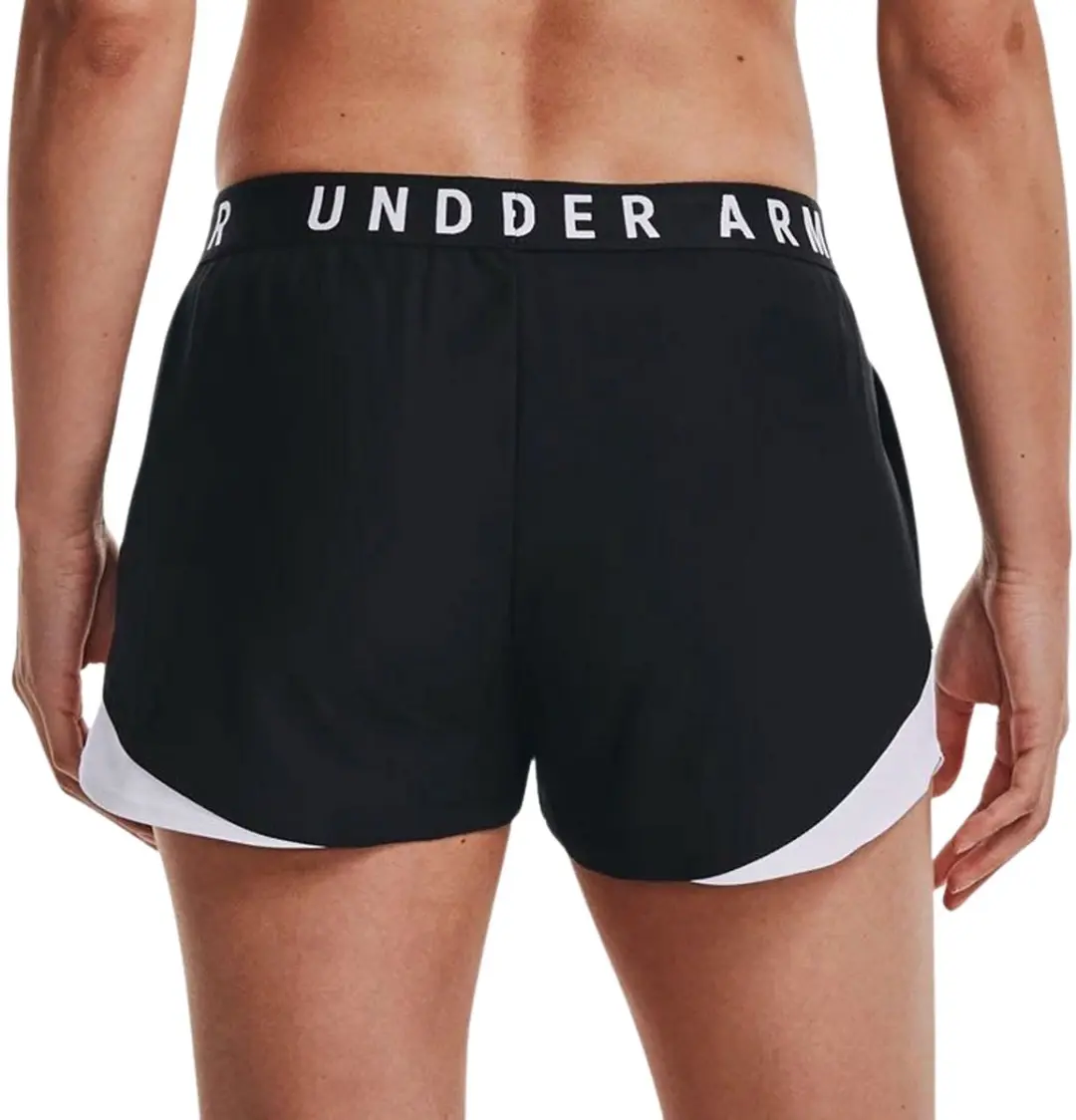 Under Armour Play Up Shorts 3.0 Dames Sportbroek XL - Zwart/Wit