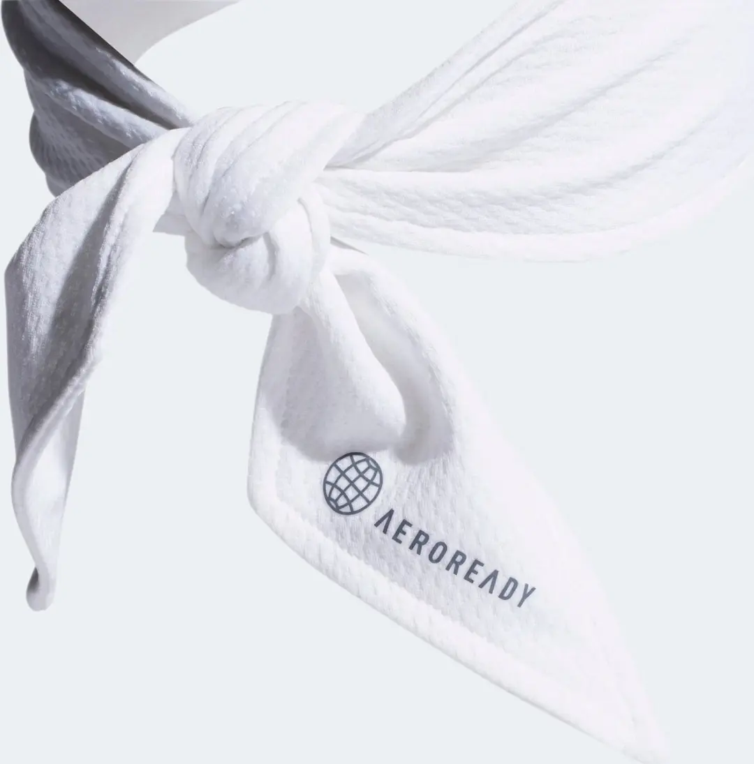 adidas Tennis Hoofdband Unisex - One Size - Wit/Zwart