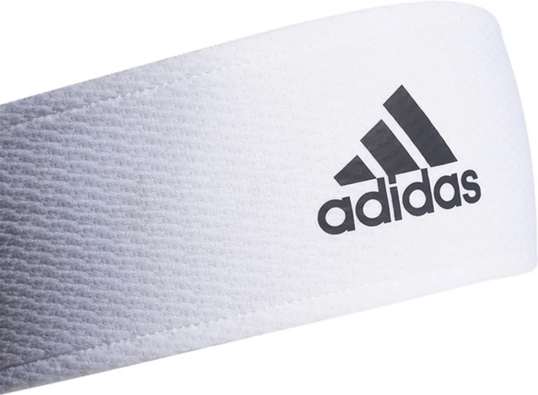 adidas Tennis Hoofdband Unisex - One Size - Wit/Zwart