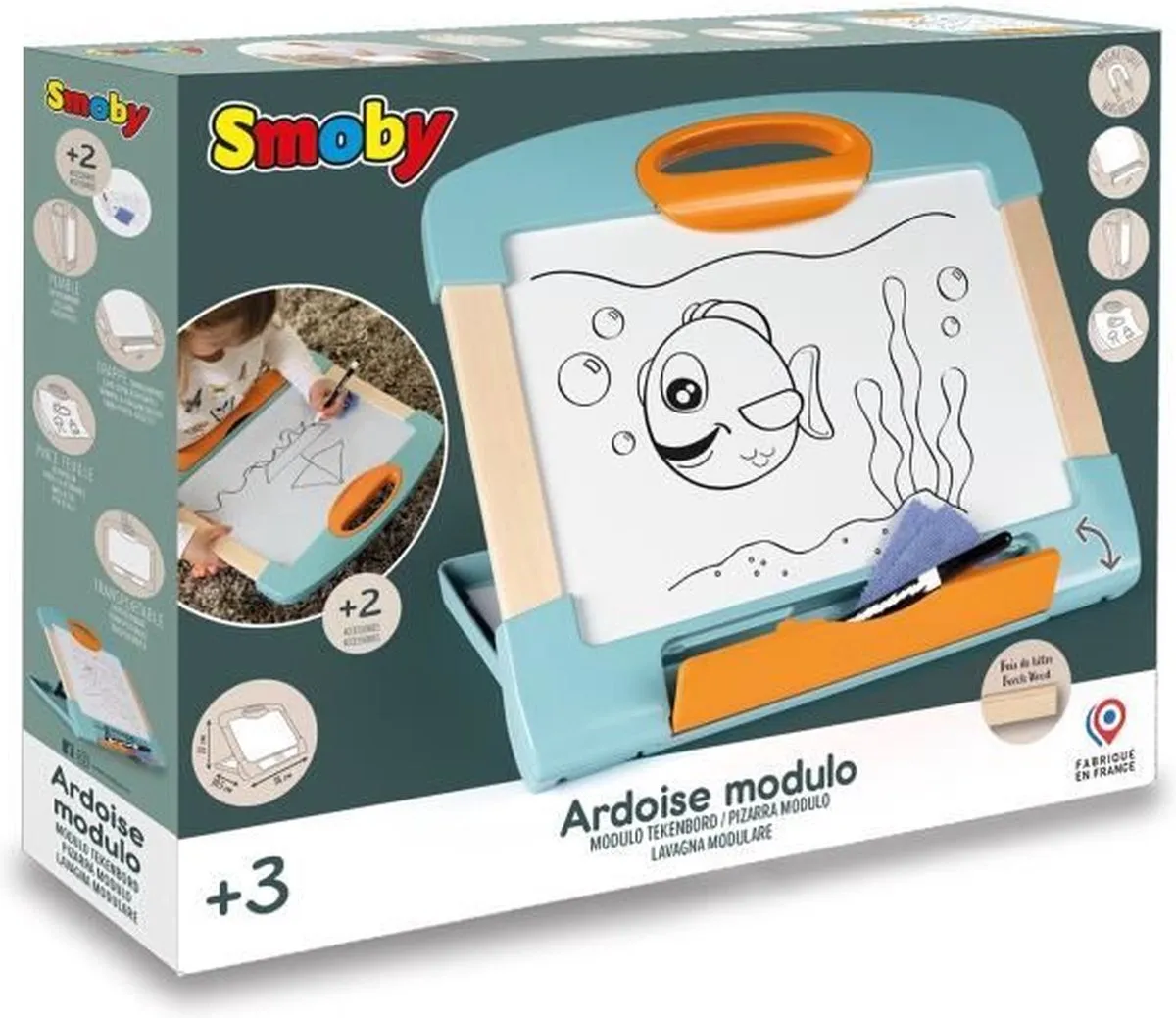 Smoby Magnetische Leisteen Modulo 1440888 - Multicolor