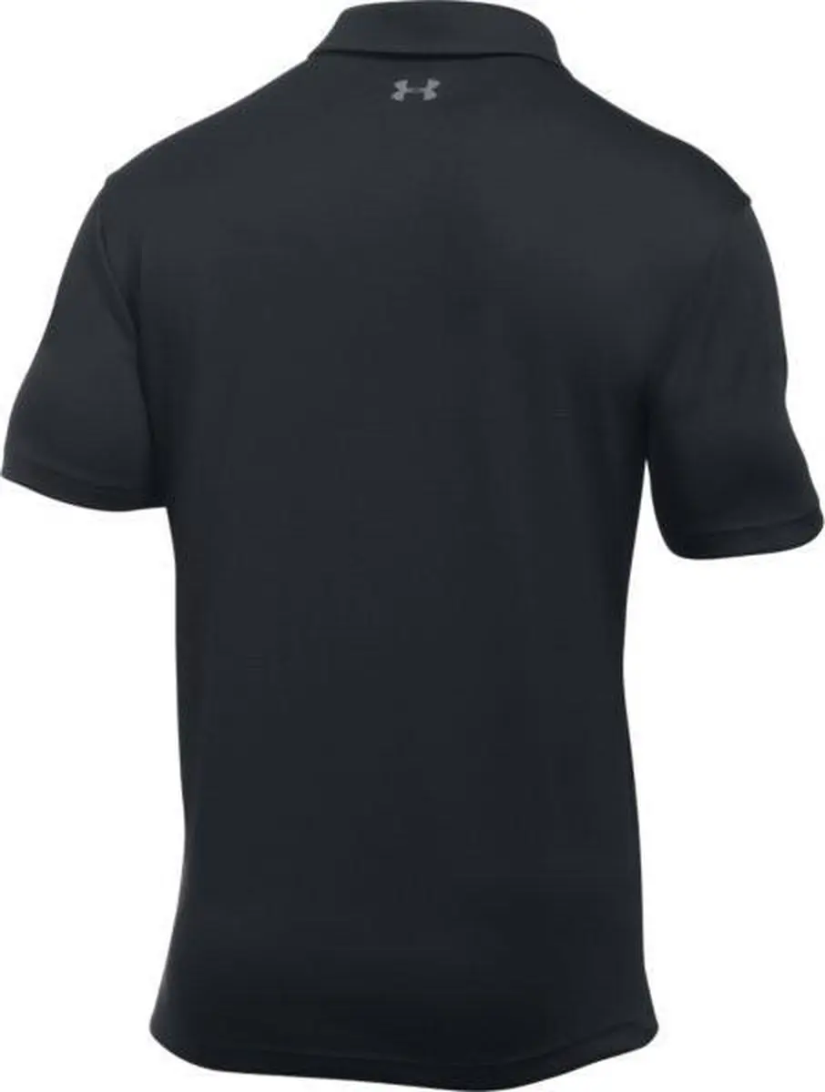 Under Armour Tech Polo Shirt Heren - M - Zwart - afbeelding 6 van 6
