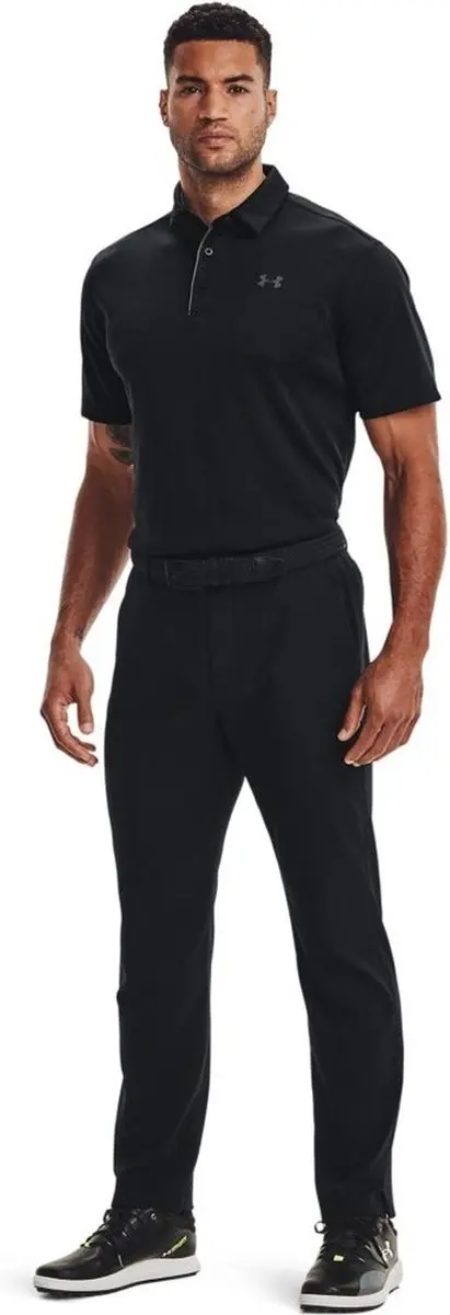Under Armour Tech Polo Shirt Heren - M - Zwart