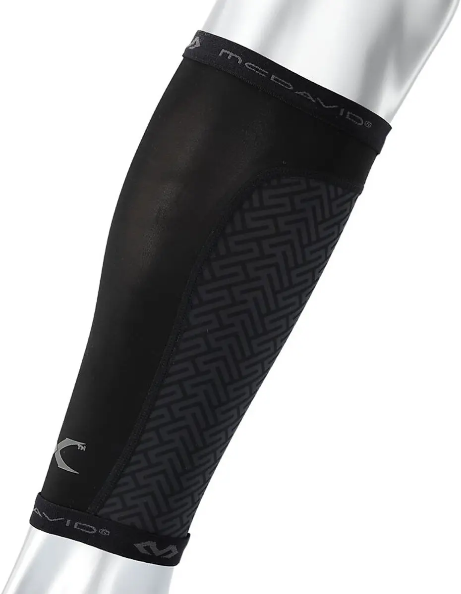McDavid X609 Compressie Kuit Sleeves - Zwart