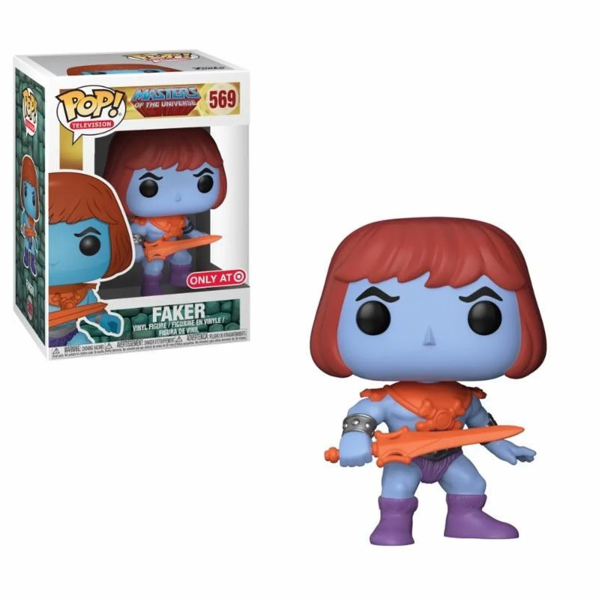 Funko Pop! Masters of the Universe Faker - Blauw