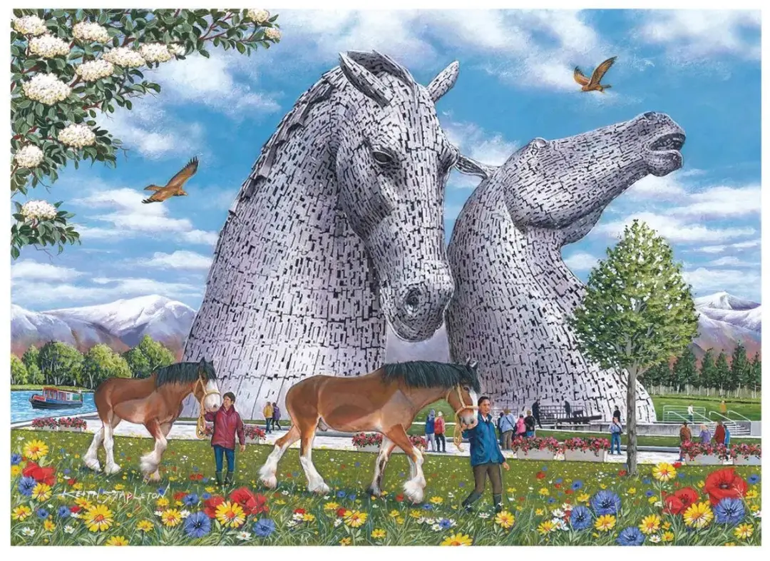 House Of Puzzles The Kelpies Legpuzzel 1000 Stuks - HP0816