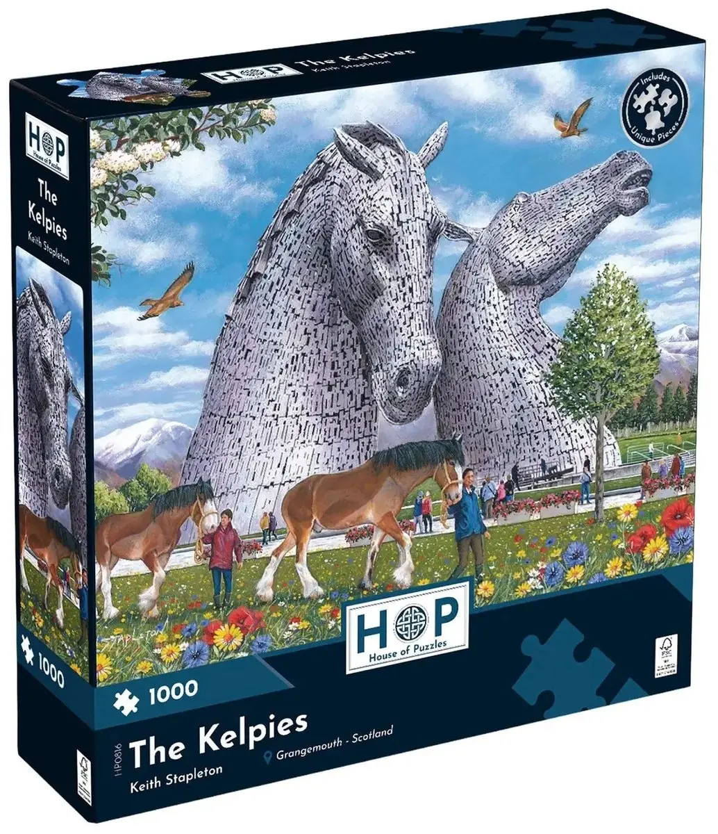 House Of Puzzles The Kelpies Legpuzzel 1000 Stuks