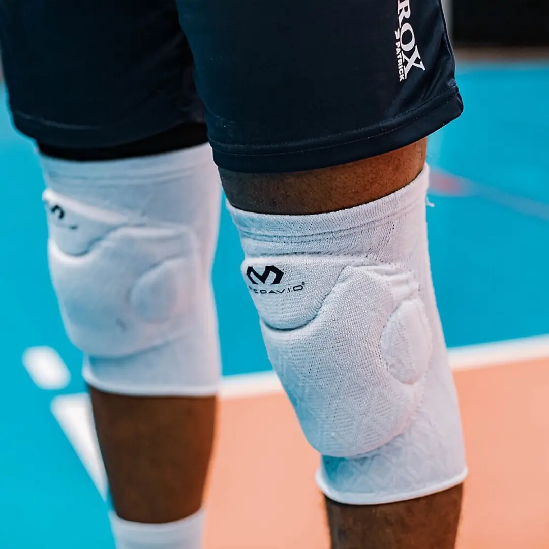 McDavid Volleybal Flex Force Kniebeschermers L - Wit