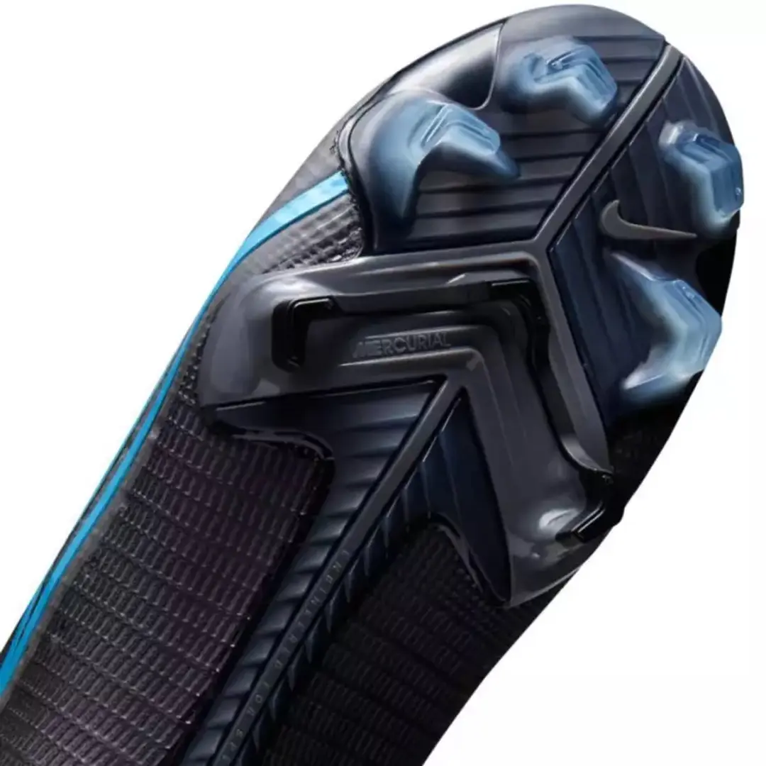 Nike Mercurial Superfly Elite FG Voetbalschoenen - Maat 43 - Zwart/Blauw