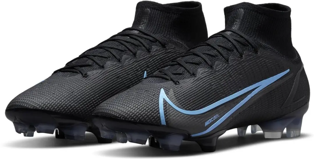 Nike Mercurial Superfly Elite FG Voetbalschoenen - Maat 43 - Zwart/Blauw