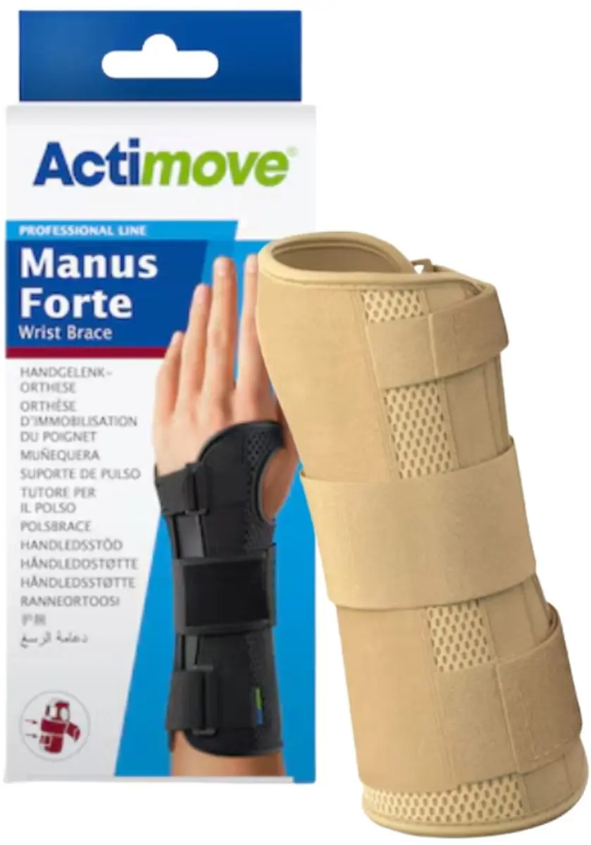 Actimove Manus Forte polsbrace S/M beige