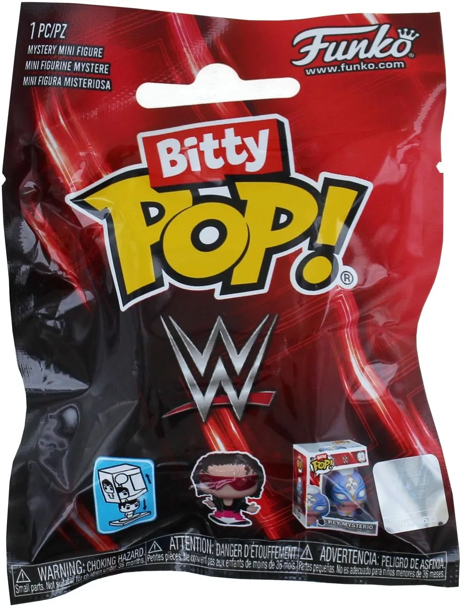 Funko WWE Bitty Pop Mystery Figuur 76400 - Meerkleurig