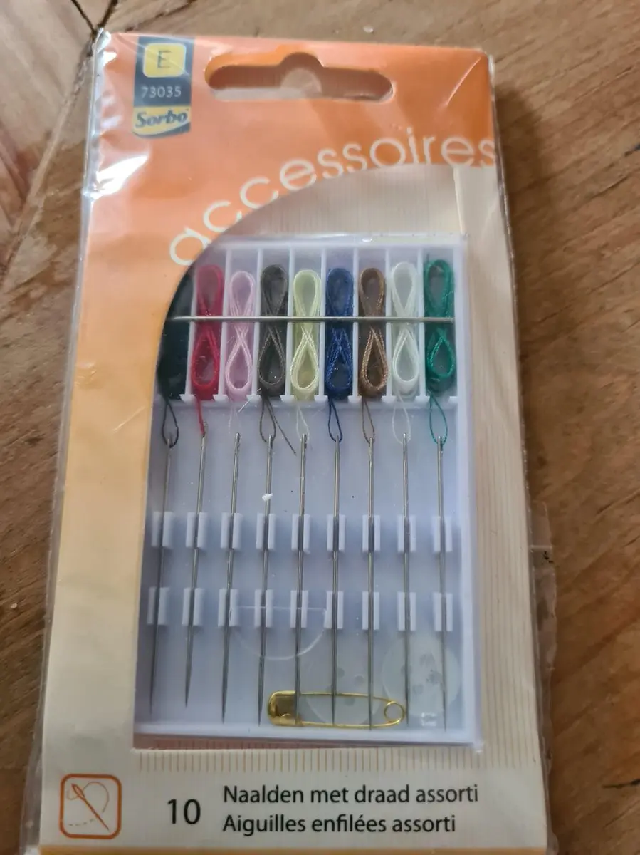 Sorbo Naalden met Draad Assorti