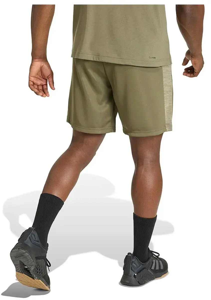adidas Workout Essentials Korte Broek 5" - L - Olive Strata - afbeelding 2 van 4