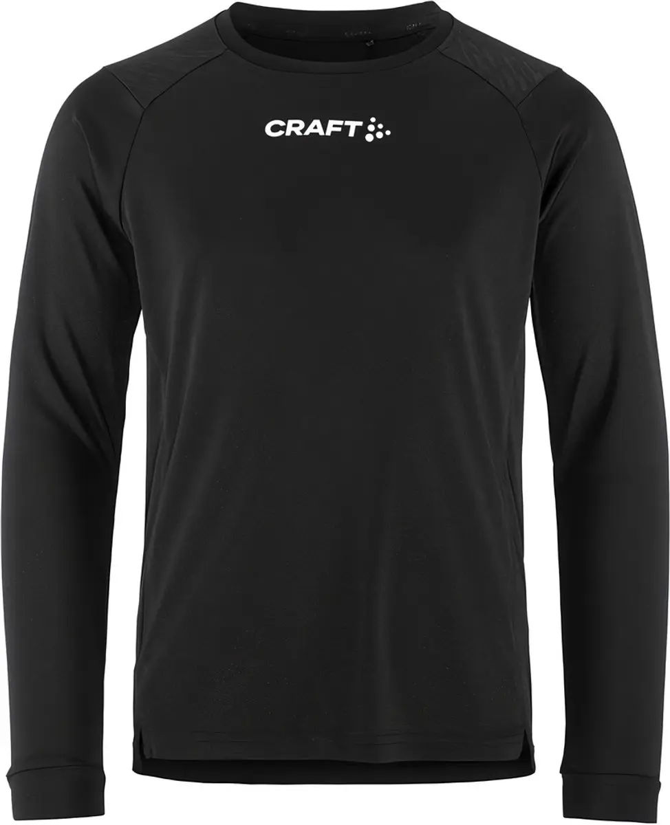 Craft Rush 2.0 Running Longsleeve Kinderen 146 - Zwart