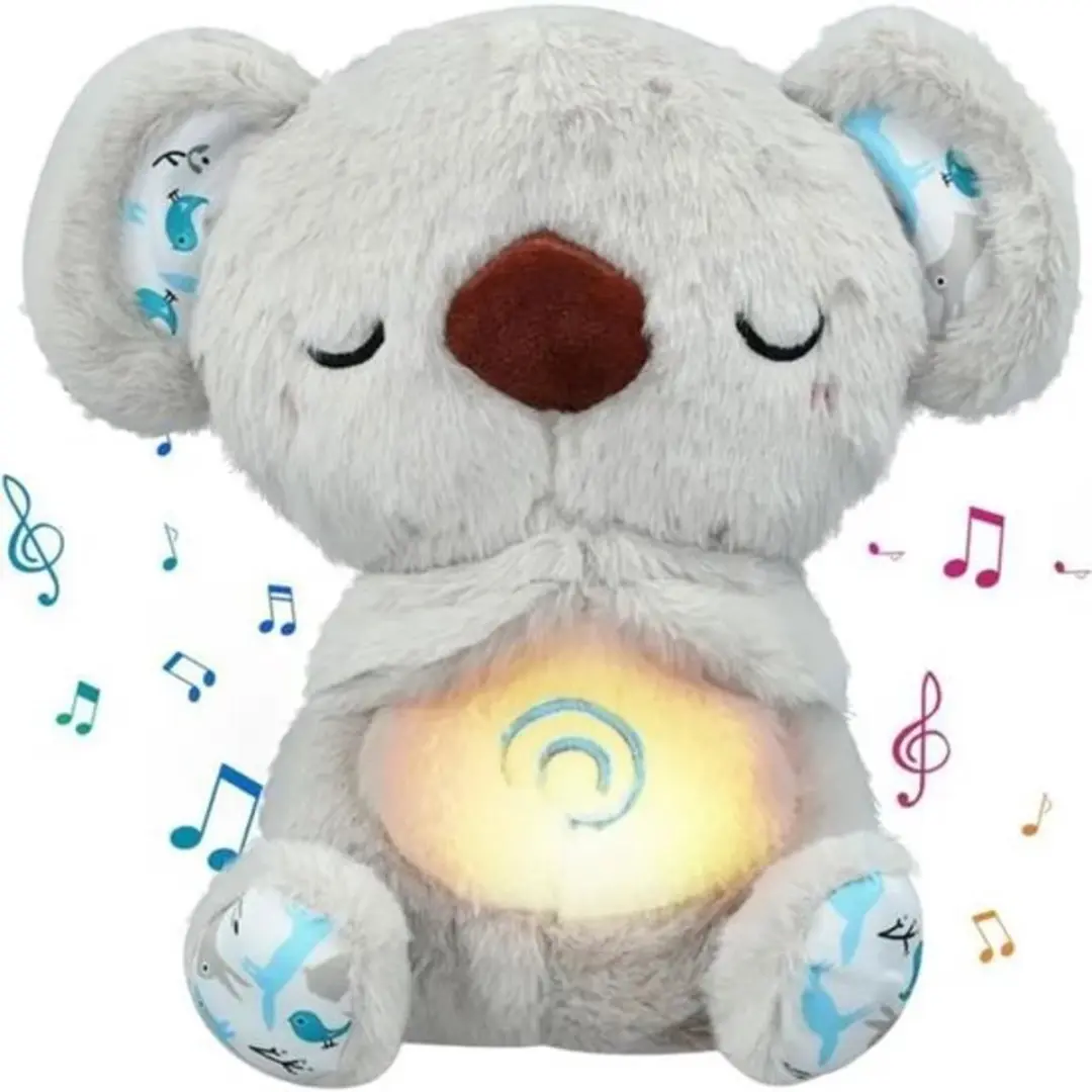 ECTEATOY Sogiol Breathing Koala Knuffel - Grijs