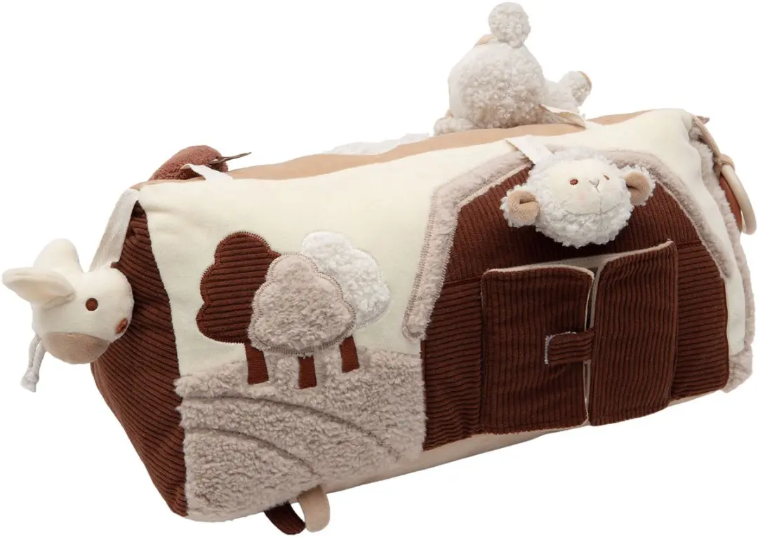 Jollein Activiteitendriehoek Woolly - Multicolor - afbeelding 6 van 6