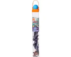PIA Soft Toys Zeedieren Speelfiguren - 12 Stuks - Meerkleurig