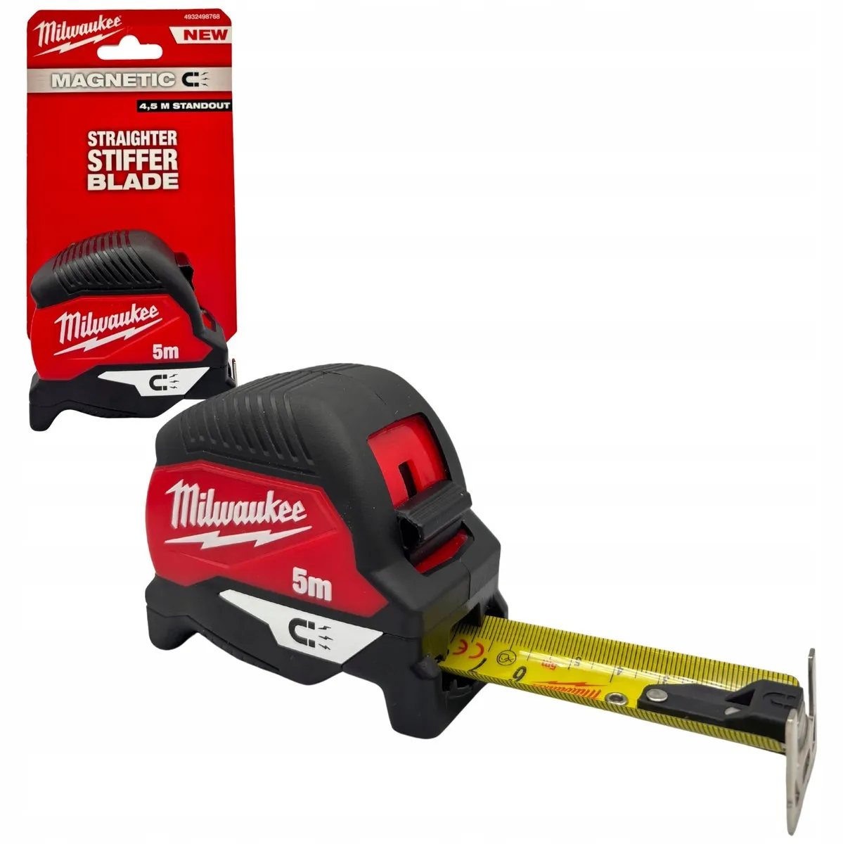Milwaukee Meetlint 5m Magnetisch