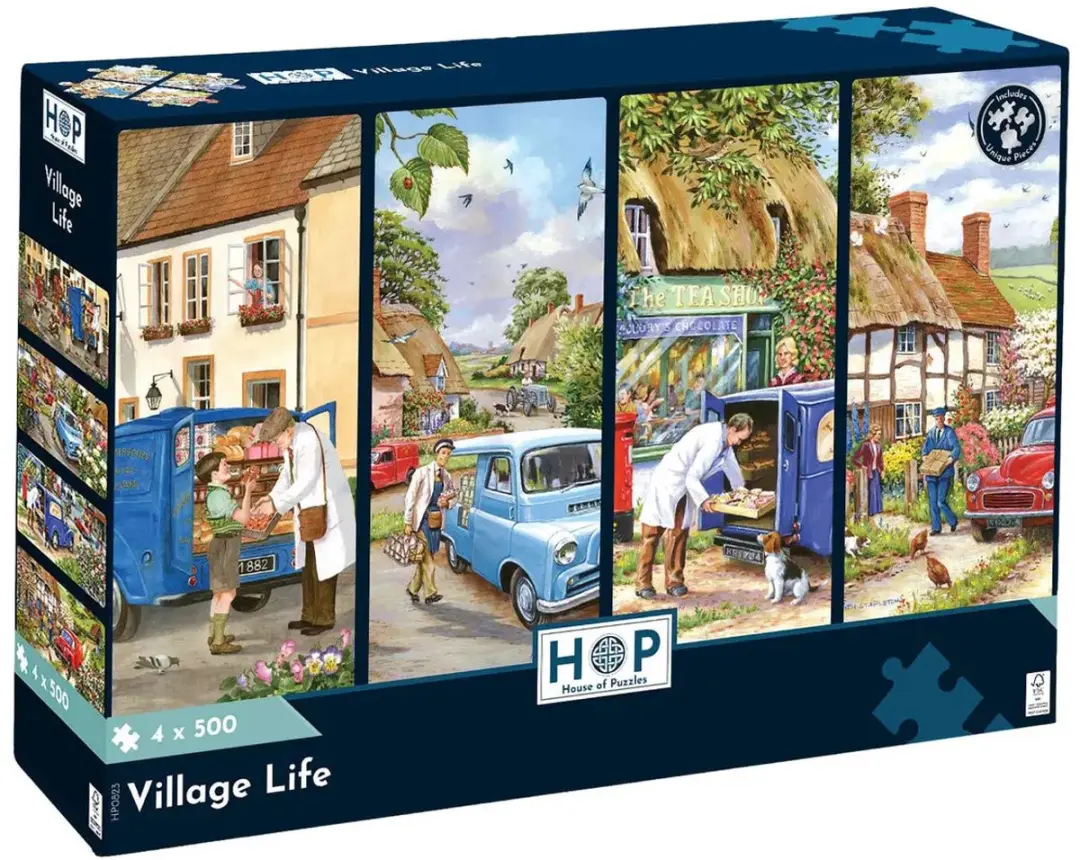 House Of Puzzles Village Life Puzzle HP0823