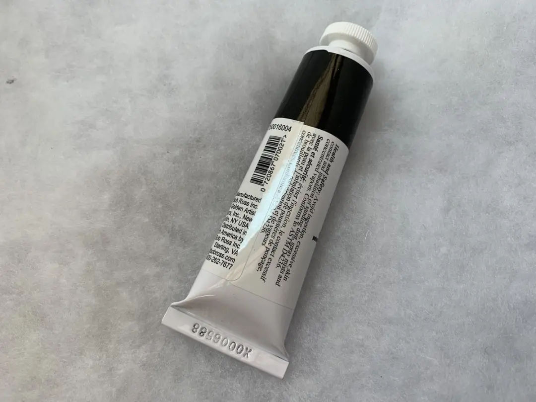 Bob Ross Olieverf Midnight Black 37ml
