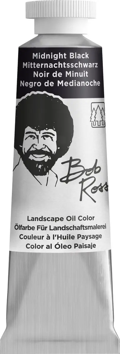 Bob Ross Olieverf Midnight Black 37ml