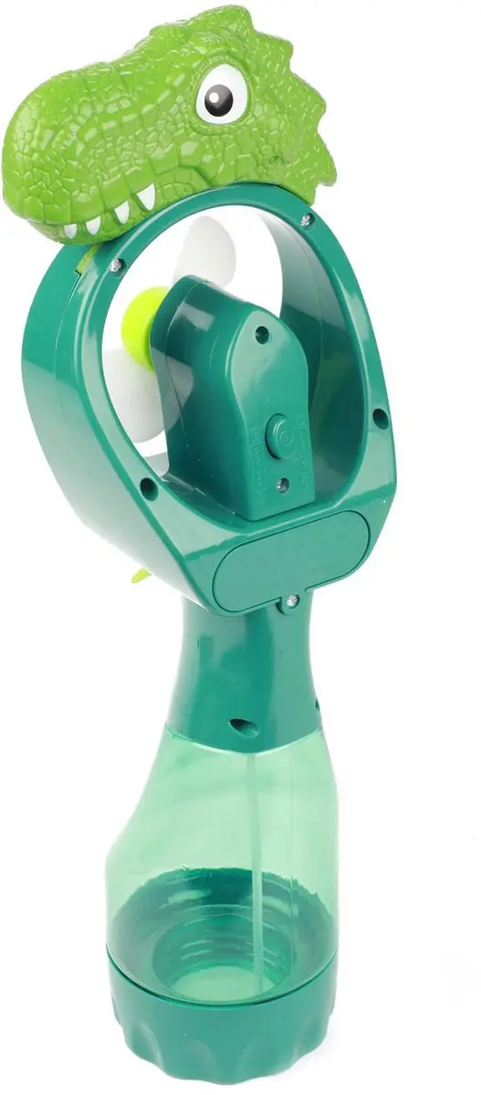 Toi-Toys Dinosaurus Handventilator met Sproeier - Meerkleurig